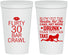 Personalized Birthday 22 oz Stadium Cups - 30th Bar Crawl | 20233