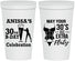 Personalized Birthday 22 oz Stadium Cups - 30th Flirty At Thirty | 20236