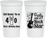 Personalized Birthday 22 oz Stadium Cups - 40th Rock Star | 20266