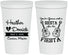 Personalized Wedding 22 oz Stadium Cups - Siesta Fiesta Mexico | 207