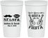 Personalized Wedding 22 oz Stadium Cups - Siesta Fiesta Sr Sra | 208