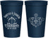 Personalized Wedding 22 oz Stadium Cups - Save The Date Cruise | 209