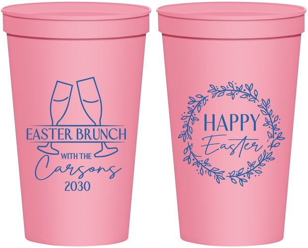 Personalized Easter 22 oz Stadium Cups - Brunch | 210015