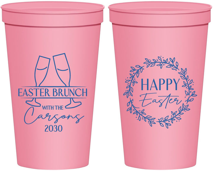 Personalized Easter 22 oz Stadium Cups - Brunch | 210015