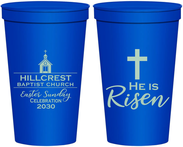 Personalized Easter 22 oz Stadium Cups - Easter Sunday | 210021
