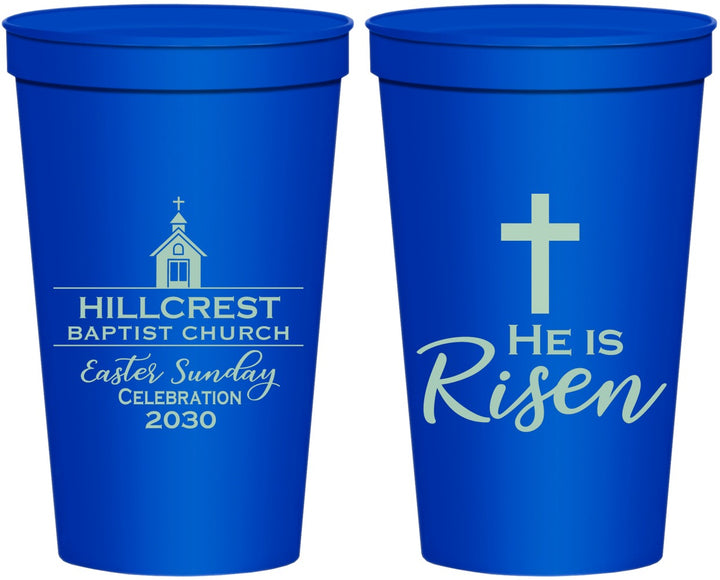 Personalized Easter 22 oz Stadium Cups - Easter Sunday | 210021
