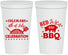 Personalized 4th Of July 22 oz Stadium Cups - Red White Bbq | 220008