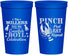 Personalized 4th Of July 22 oz Stadium Cups - Pink Peel Crawfish | 220011