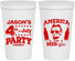 Personalized 4th Of July 22 oz Stadium Cups - Bbq Lincoln | 220036