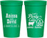 Personalized Wedding 22 oz Stadium Cups - Party Til The Cows Come Home | 222