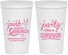 Personalized Awareness 22 oz Stadium Cups - Party Like A Survivor | 230005