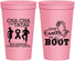 Personalized Awareness 22 oz Stadium Cups - Give Cancer A Boot | 230011
