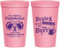 Personalized Awareness 22 oz Stadium Cups - Brats Boobs Beer | 230012