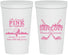 Personalized Awareness 22 oz Stadium Cups - Gold Drive Out | 230017