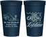 Personalized Wedding 22 oz Stadium Cups - Catch Of A Lifetime | 234