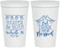 Personalized Wedding 22 oz Stadium Cups - Eat Drink Be Married | 235