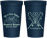 Personalized Wedding 22 oz Stadium Cups - Been Hooked Fishing | 238