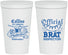 Personalized Oktoberfest 22 oz Stadium Cups - Brat Inspector | 240011