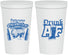 Personalized Oktoberfest 22 oz Stadium Cups - Drunk Af | 240016