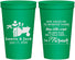 Personalized Wedding 22 oz Stadium Cups - Farmer Tractor | 244