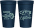 Personalized Wedding 22 oz Stadium Cups - Catch Of A Lifetime Fish | 246