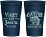 Personalized Wedding 22 oz Stadium Cups - What A Catch Fish | 247