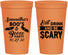 Personalized Halloween 22 oz Stadium Cups - Boo Booze Scary | 250000