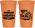 Personalized Halloween 22 oz Stadium Cups - Boos And Booze | 250012