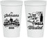 Personalized Halloween 22 oz Stadium Cups - Skellawasted Skeleton | 250014