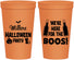 Personalized Halloween 22 oz Stadium Cups - Boo | 250016