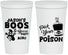 Personalized Halloween 22 oz Stadium Cups - Ghost Boo | 250042