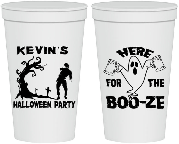 Personalized Halloween 22 oz Stadium Cups - Ghost | 250046