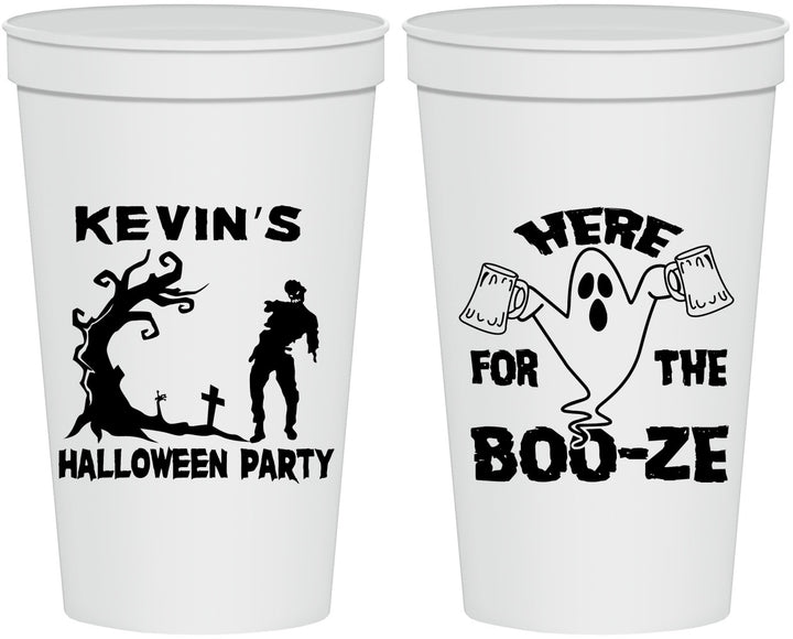 Personalized Halloween 22 oz Stadium Cups - Ghost | 250046
