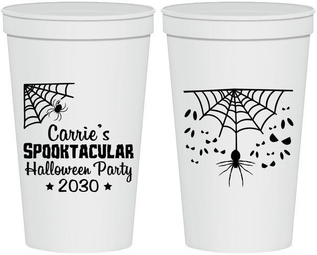 Personalized Halloween 22 oz Stadium Cups - Spooktacular | 250049