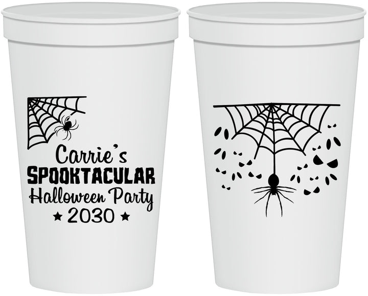 Personalized Halloween 22 oz Stadium Cups - Spooktacular | 250049