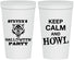 Personalized Halloween 22 oz Stadium Cups - Howl | 250069