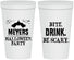 Personalized Halloween 22 oz Stadium Cups - Bite Drink Be Scary | 250082