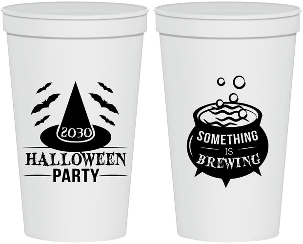Personalized Halloween 22 oz Stadium Cups - Witch | 250085