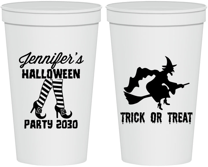 Personalized Halloween 22 oz Stadium Cups - Trick Or Treat | 250089