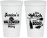 Personalized Halloween 22 oz Stadium Cups - Witch Boos | 250097