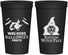 Personalized Halloween 22 oz Stadium Cups - Resting Witch Face | 250099