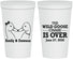 Personalized Wedding 22 oz Stadium Cups - Wild Goose | 251
