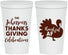 Personalized Thanksgiving 22 oz Stadium Cups - Thankful Af | 260002