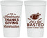 Personalized Thanksgiving 22 oz Stadium Cups - Lets Get Basted | 260003