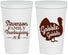 Personalized Thanksgiving 22 oz Stadium Cups - Gobble Turkey | 260018