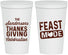 Personalized Thanksgiving 22 oz Stadium Cups - Feast Mode | 260019