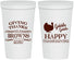 Personalized Thanksgiving 22 oz Stadium Cups - Gobble Gobble | 260022