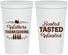 Personalized Thanksgiving 22 oz Stadium Cups - Basted Tasted Waisted | 260027