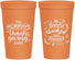 Personalized Thanksgiving 22 oz Stadium Cups - Grateful Blessed | 260028