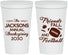 Personalized Thanksgiving 22 oz Stadium Cups - Football | 260031
